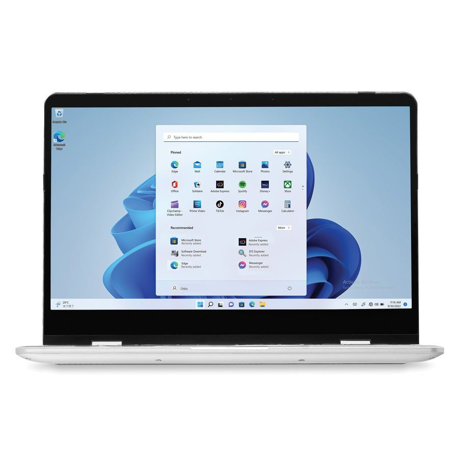 Orbic Airsurf 5G UW 2023 Windows 10 Home, Intel Core i3, 16GB RAM, 512GB - Silver (Certified Refurbished)
