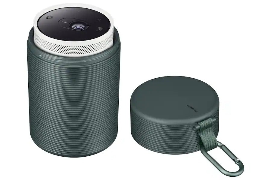 Samsung The Freestyle Carrying Case for Smart Portable Projector - Dark Green (Renewed)