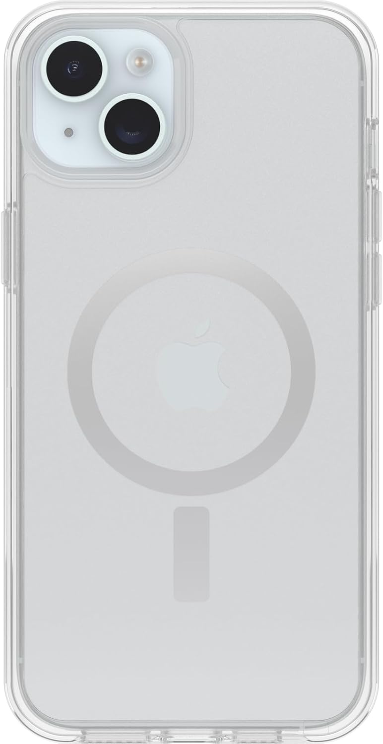 OtterBox SYMMETRY SERIES Clear Case for iPhone 15 Plus & 14 Plus - Clear (Certified Refurbished)