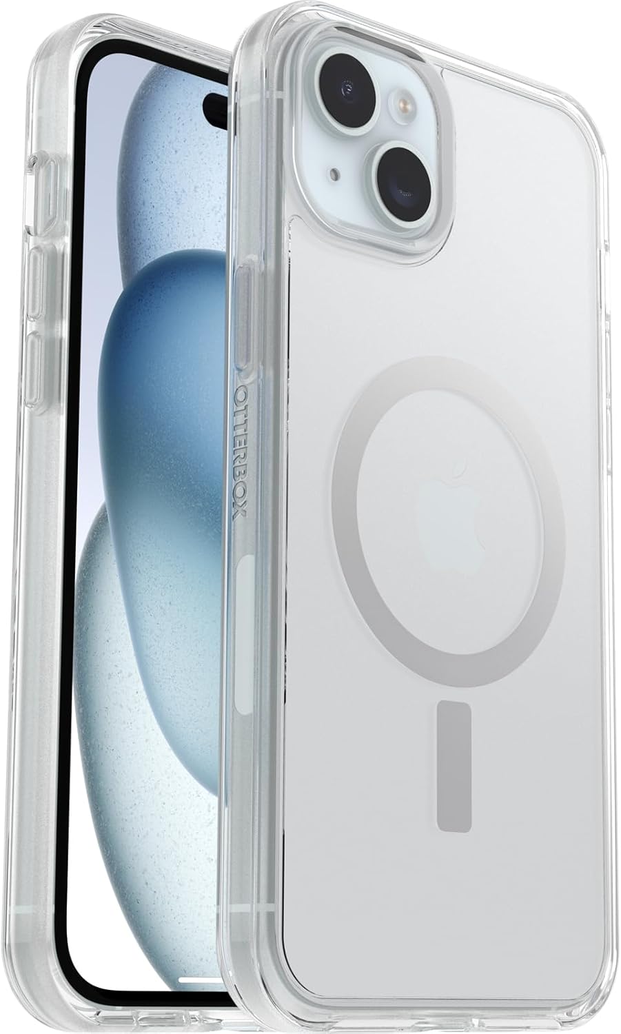 OtterBox SYMMETRY SERIES Clear Case for iPhone 15 Plus & 14 Plus - Clear (Certified Refurbished)