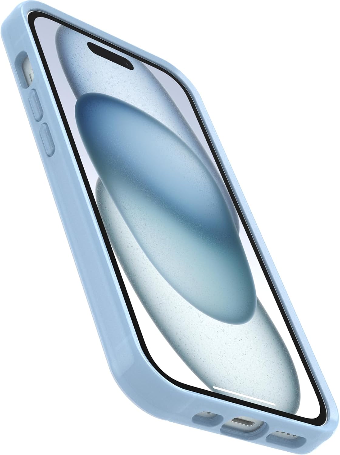 OtterBox SYMMETRY SERIES Case for iPhone 15 Pro - Dawn Floral (Blue) (Certified Refurbished)