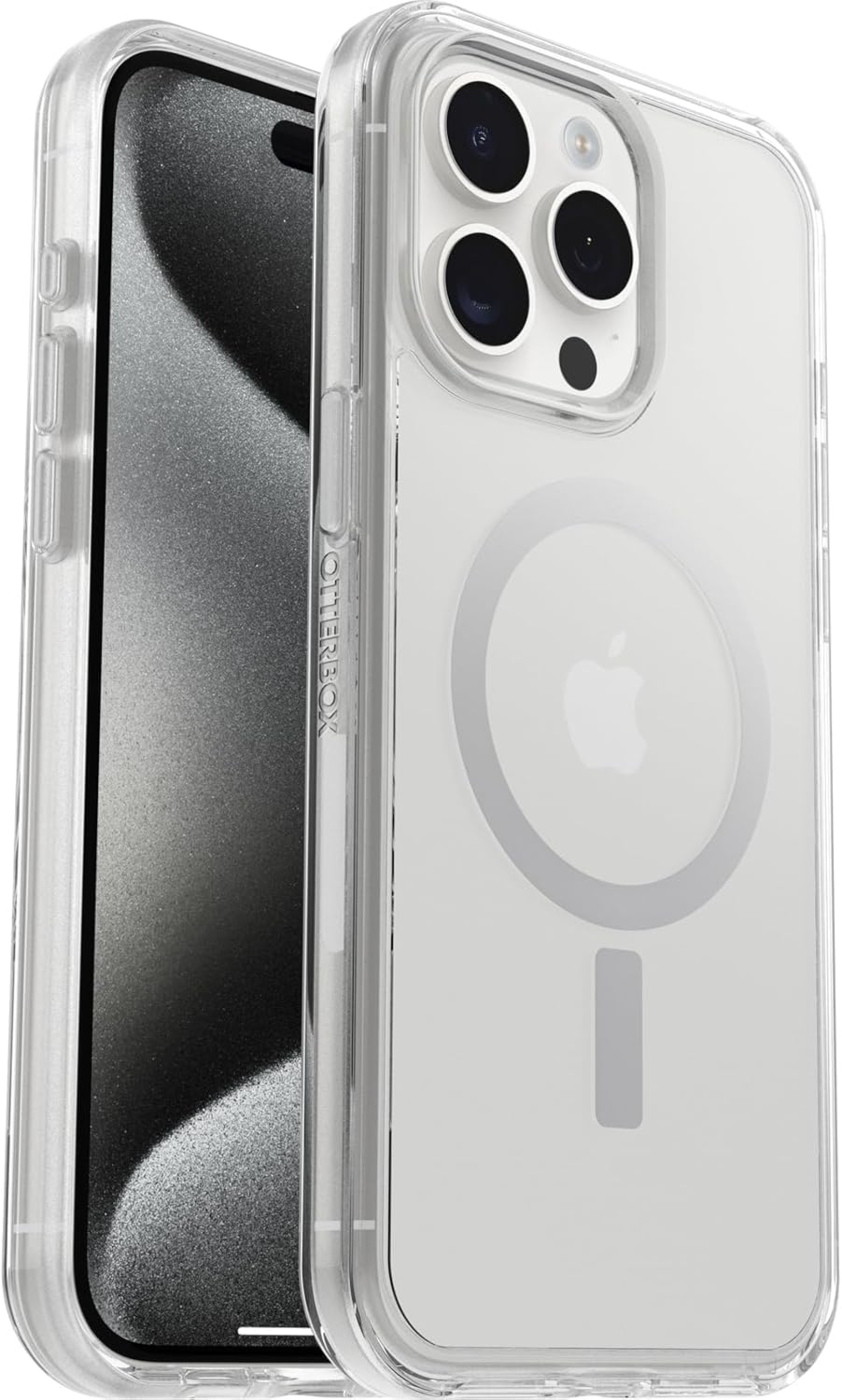 OtterBox SYMMETRY SERIES Case for iPhone 15 Pro Max - Clear (Certified Refurbished)