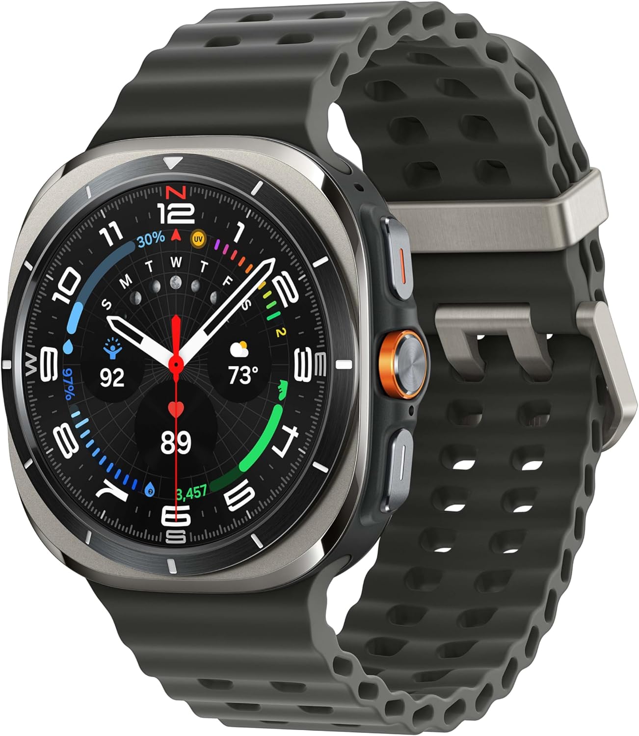Samsung Galaxy Watch Ultra (GPS + LTE) 47MM Titanium Silver Dark Gray Marine (Refurbished)