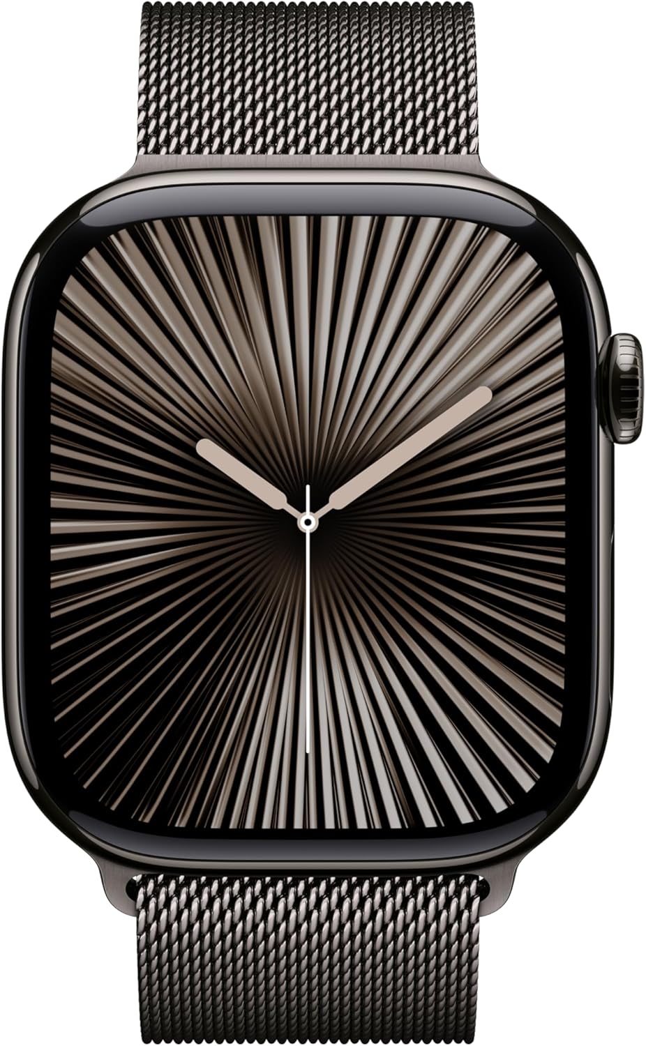 Apple Watch Series 10 (GPS+LTE) 46MM Slate Titanium Case Slate Milanese Loop (Certified Refurbished)