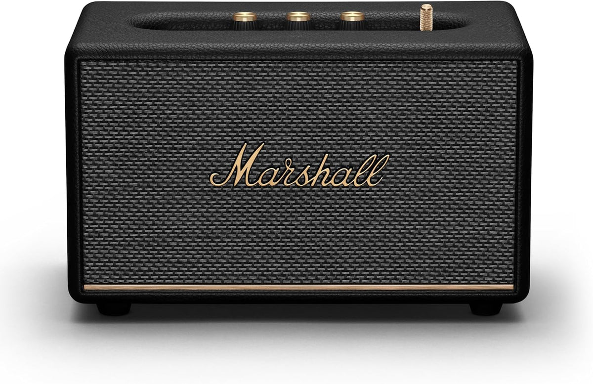 Marshall Acton III Bluetooth Home Speaker - Black (Renewed)