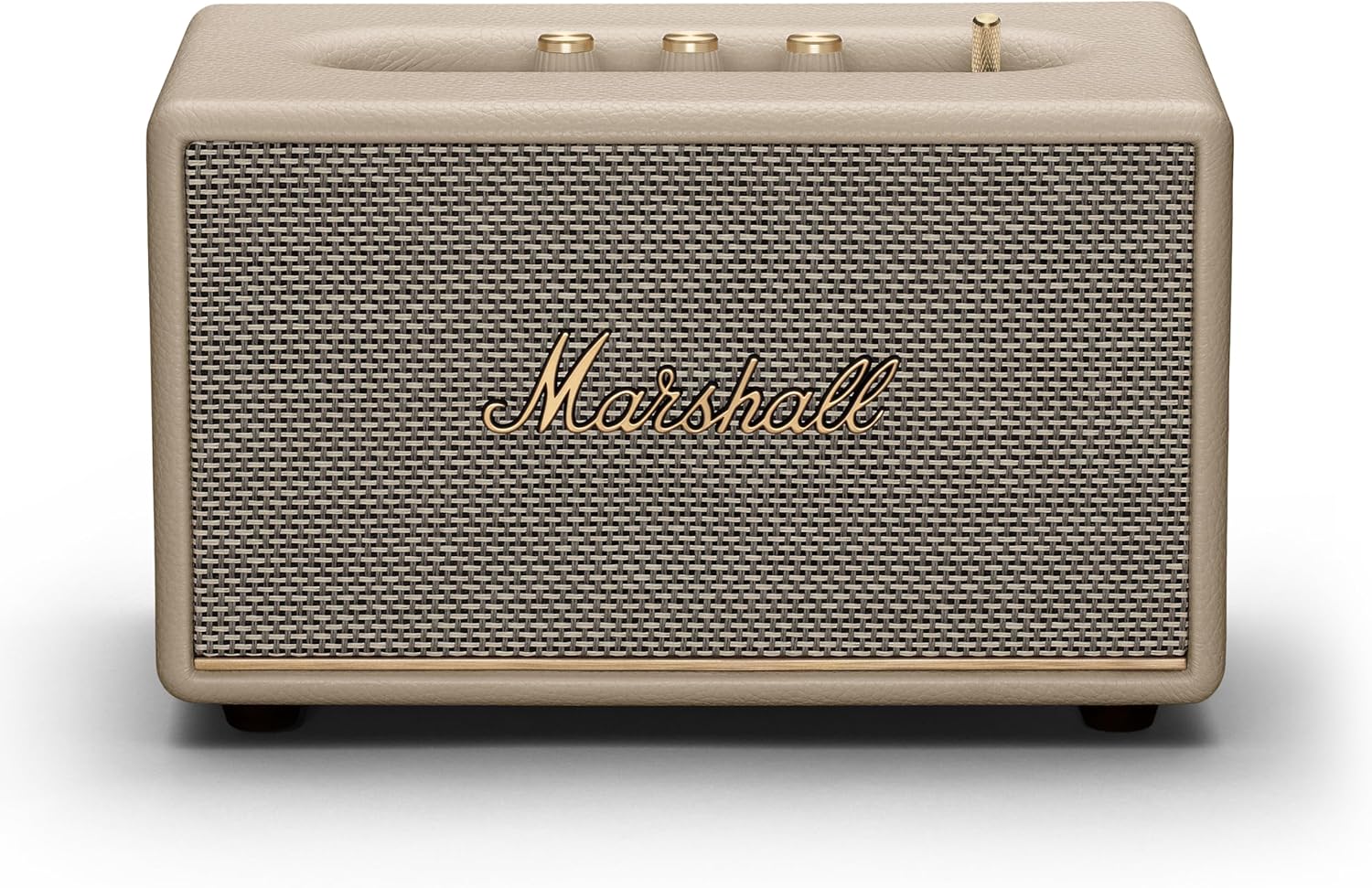 Marshall Acton III Bluetooth Speaker - Cream (Renewed)