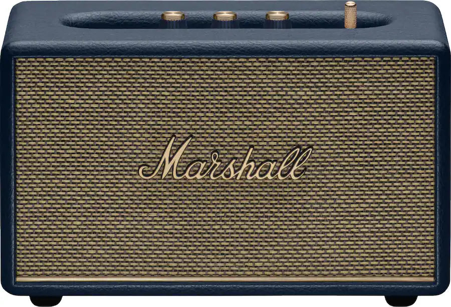 Marshall Acton III Bluetooth Speaker - Midnight Blue (Renewed)
