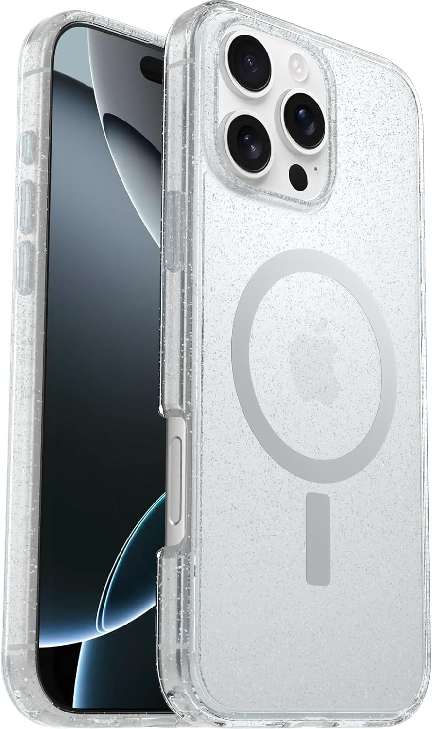 OtterBox SYMMETRY SERIES Clear Case for iPhone 16 Pro Max - Stardust (Clear) (Certified Refurbished)