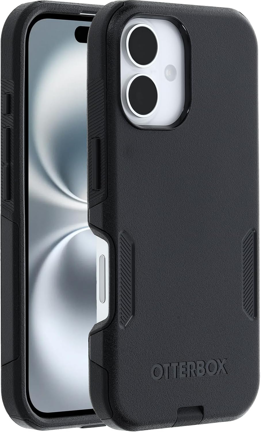 OtterBox COMMUTER SERIES Case for iPhone 16 - Black (Certified Refurbished)