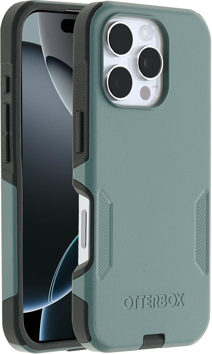 OtterBox COMMUTER SERIES Case for iPhone 16 Pro - Sagebrush (Green) (C OtterBox COMMUTER SERIES Case for iPhone 16 Pro - Sagebrush (Green) (C