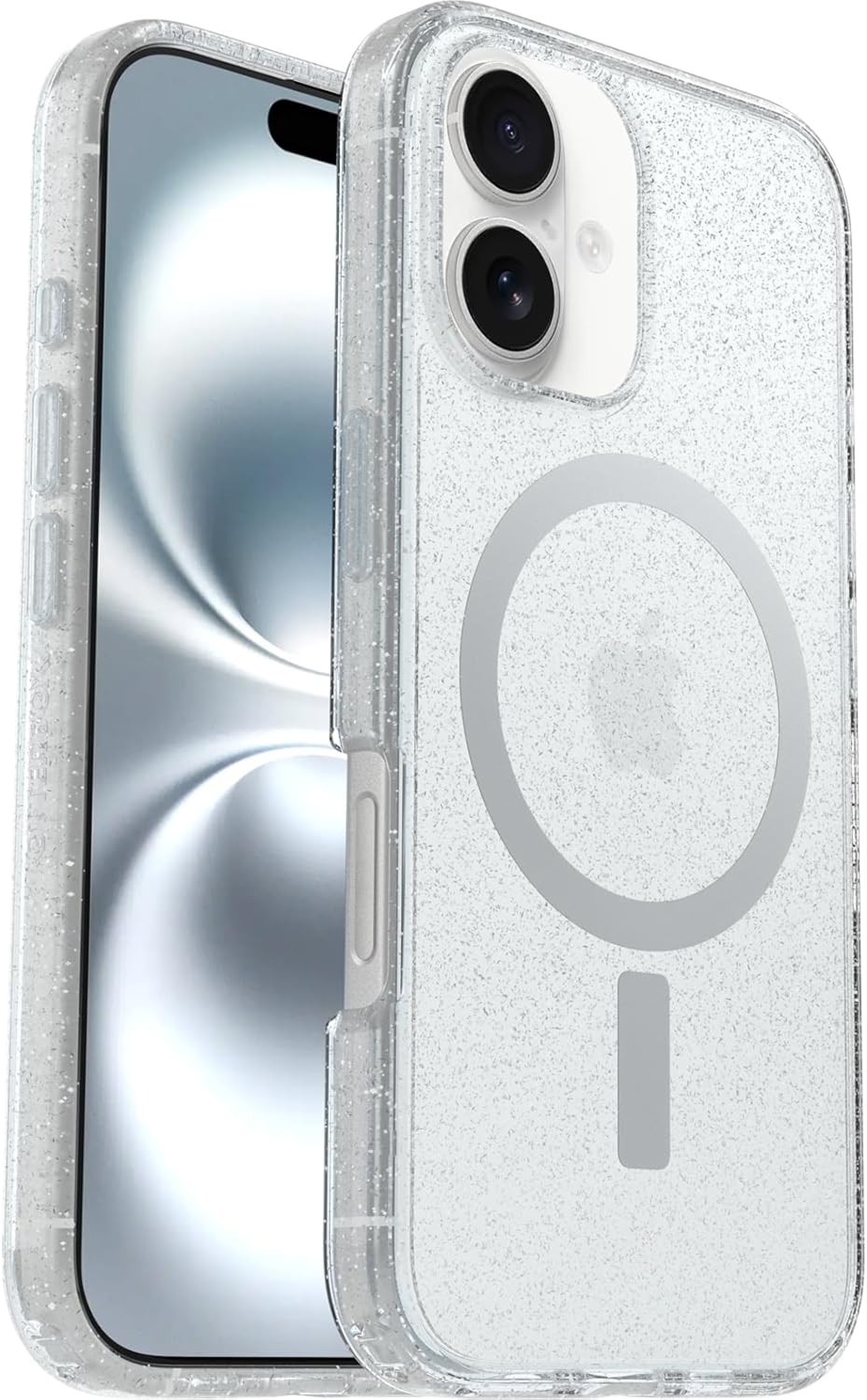 OtterBox SYMMETRY SERIES Clear Case for iPhone 16 - Stardust (Clear) (Certified Refurbished)