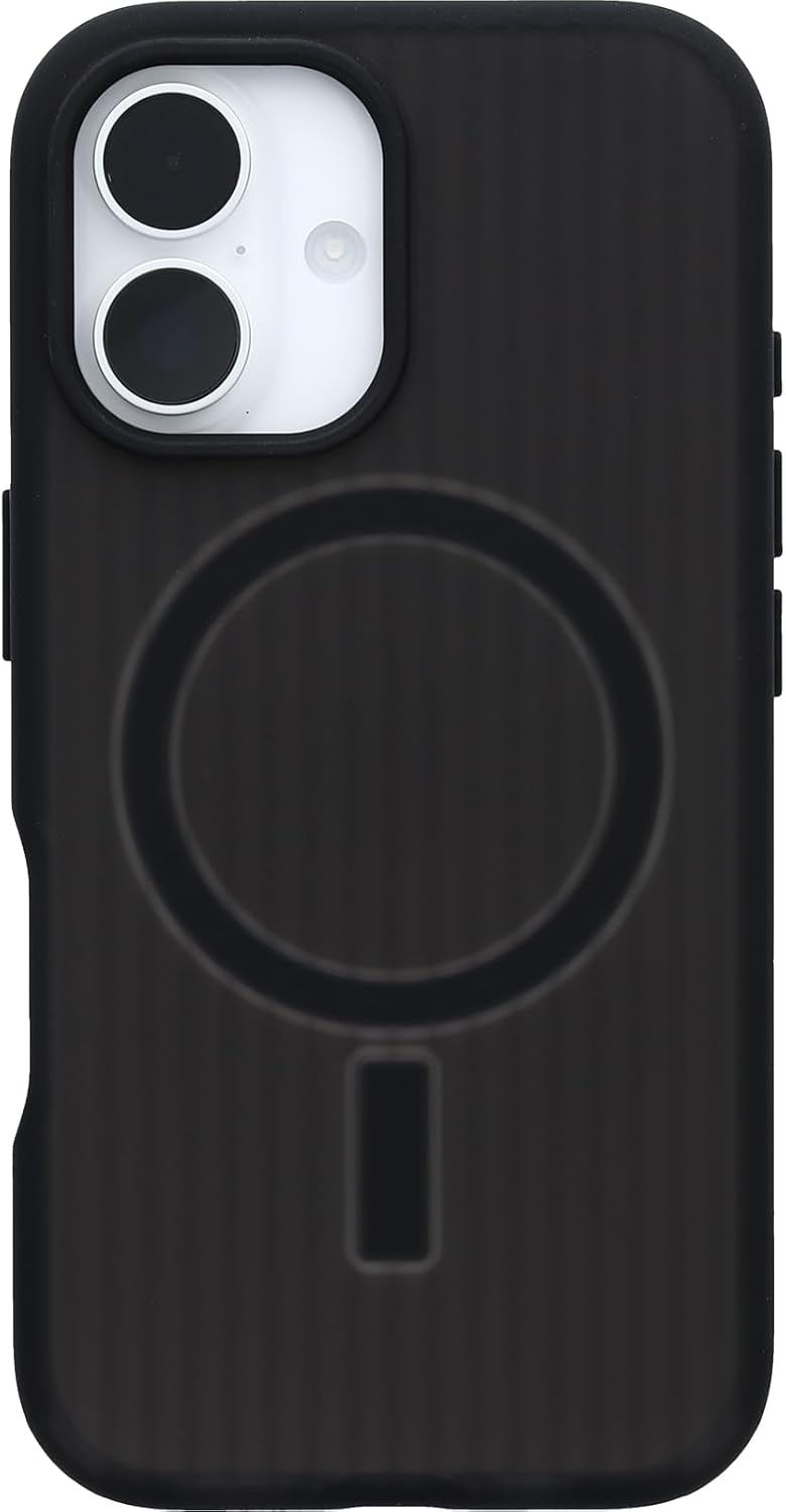 OtterBox SYMMETRY SERIES Soft Touch Case for iPhone 16 - Dark Echo (Black) (Certified Refurbished)