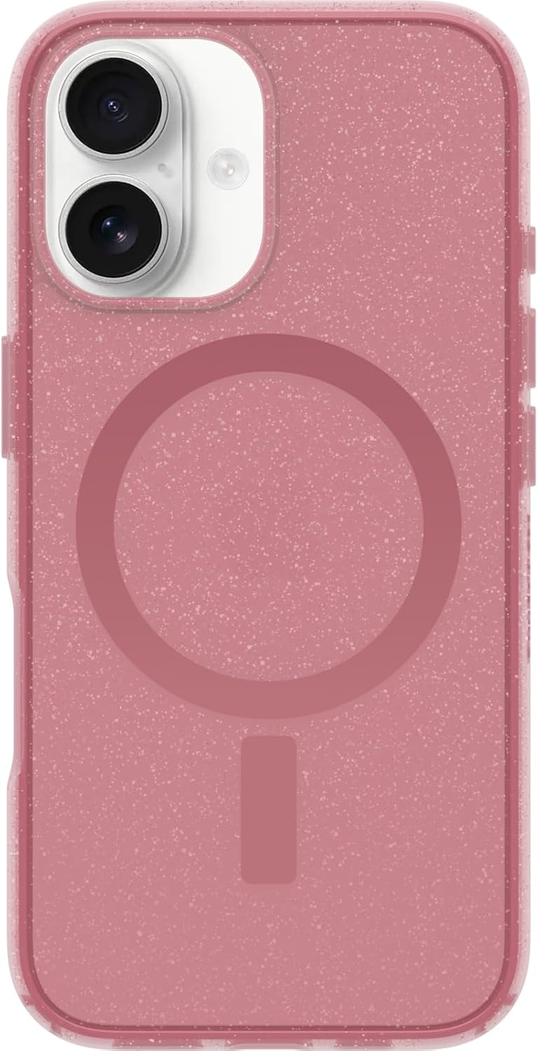 OtterBox SYMMETRY SERIES Clear Case for Apple iPhone 16 - Foxberry (Pink) (Certified Refurbished)