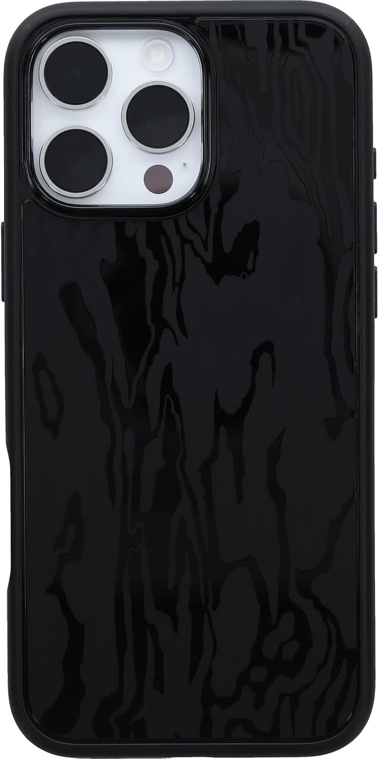 OtterBox SYMMETRY SERIES Case for iPhone 16 Pro Max - Spruce Bark (Black) (Certified Refurbished)