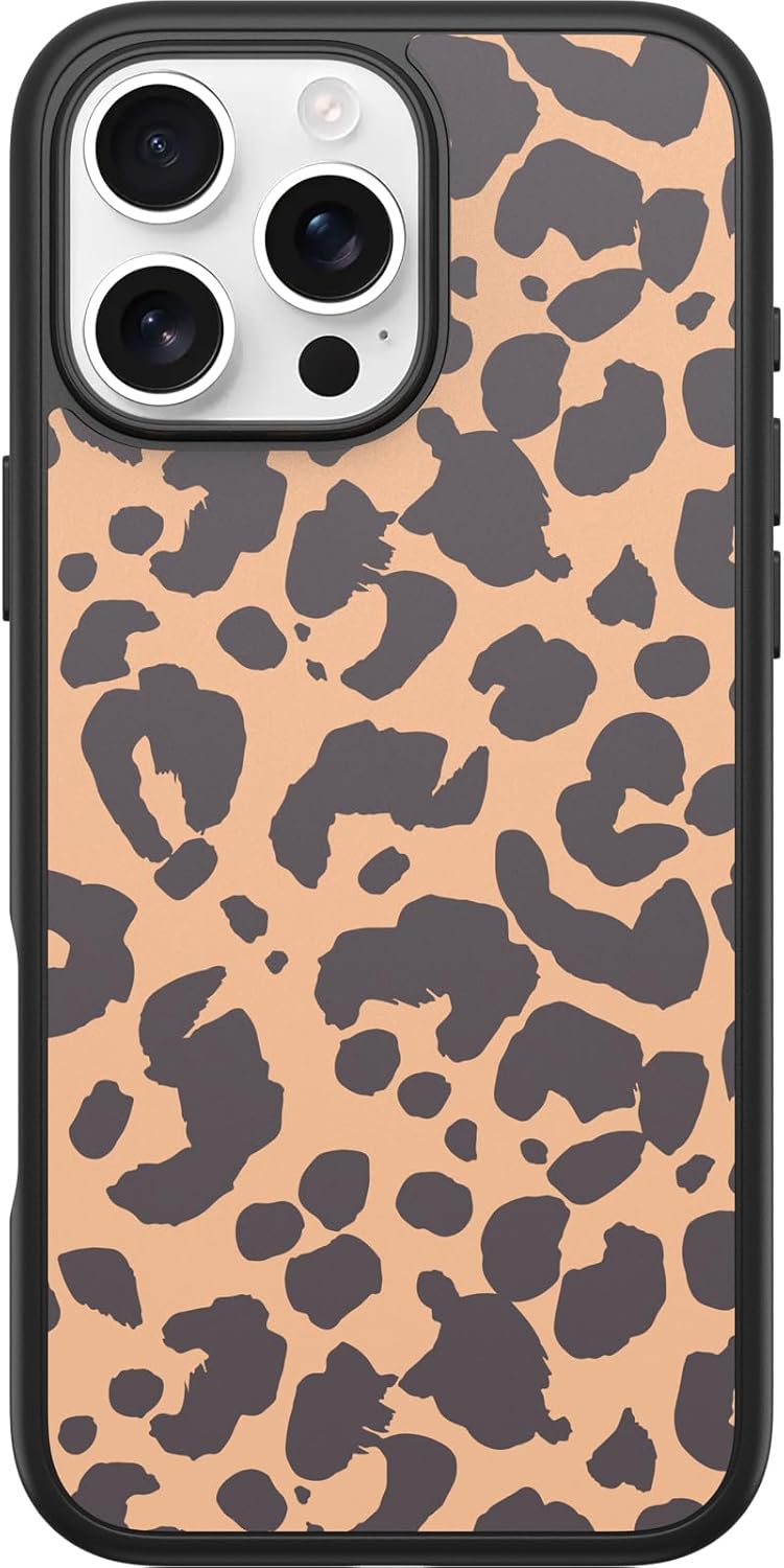 OtterBox SYMMETRY SERIES Case for iPhone 16 Pro Max - Leo Look (Black) (Certified Refurbished)