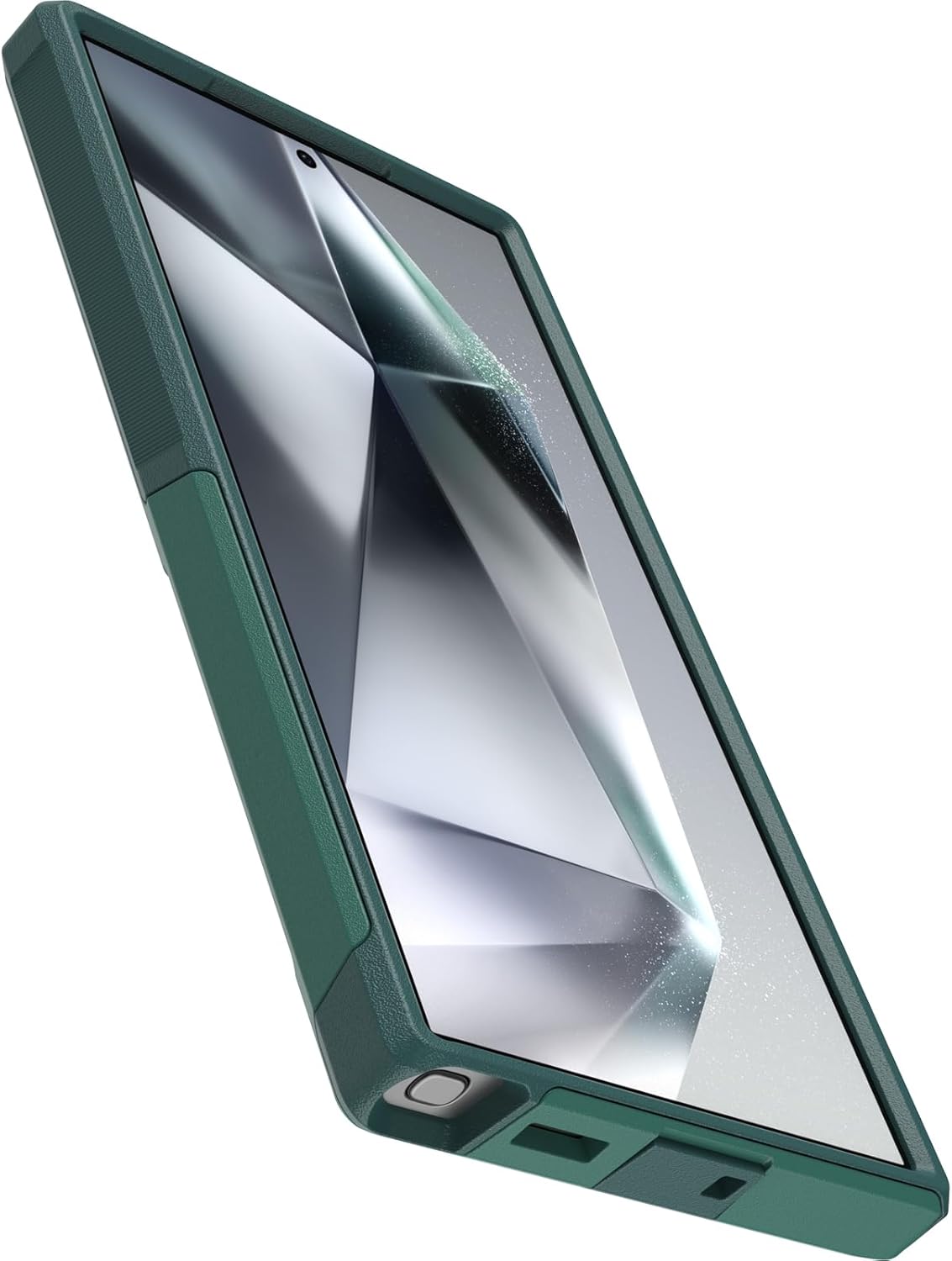 OtterBox COMMUTER SERIES Case for Galaxy S24 Ultra - Get Your Greens (Green) (Renewed)