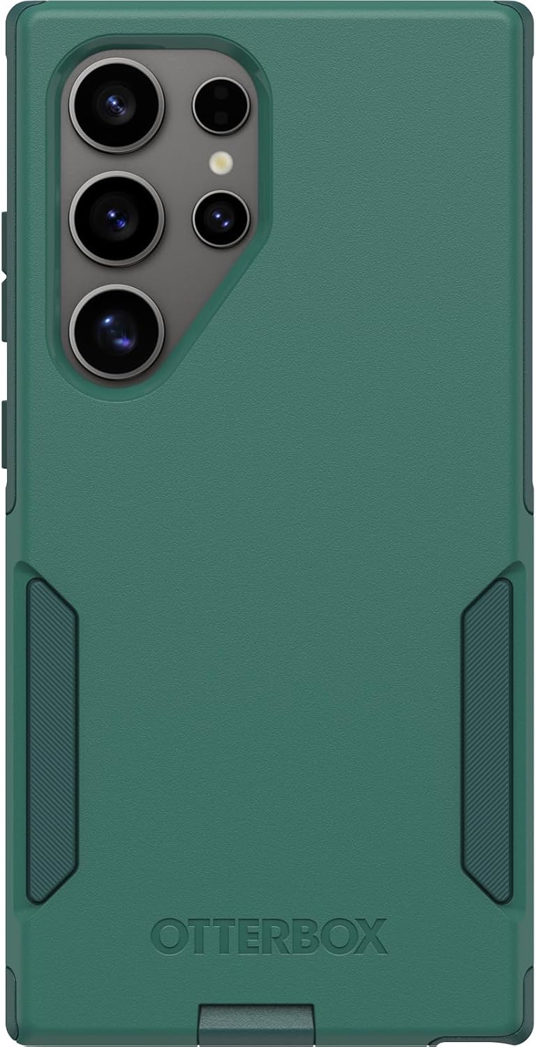 OtterBox COMMUTER SERIES Case for Galaxy S24 Ultra - Get Your Greens (Green) (Renewed)