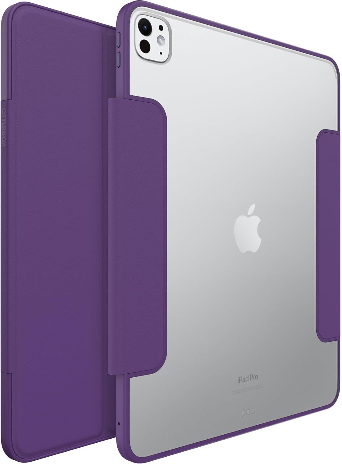 OtterBox SYMMETRY SERIES Folio Case for iPad Pro 13" - Figment (Clear / Purple) (Certified Refurbished)
