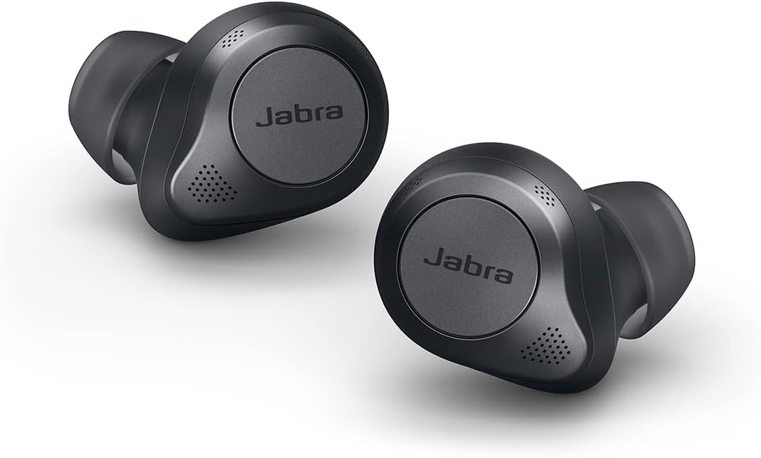 Jabra Elite Active 75t True Wireless Noise Cancelling In-Ear Headphones - Gray (Certified Refurbished)