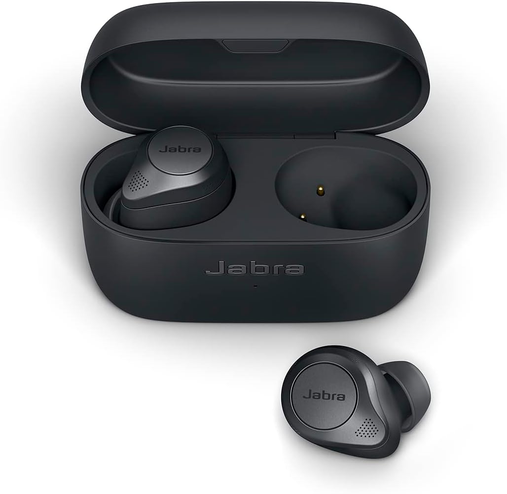 Jabra Elite Active 75t True Wireless Noise Cancelling In-Ear Headphones - Gray (Certified Refurbished)