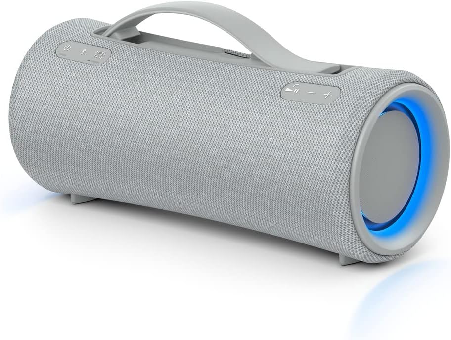 Sony SRS-XG300 Portable Bluetooth Speaker - Light Gray (Refurbished)