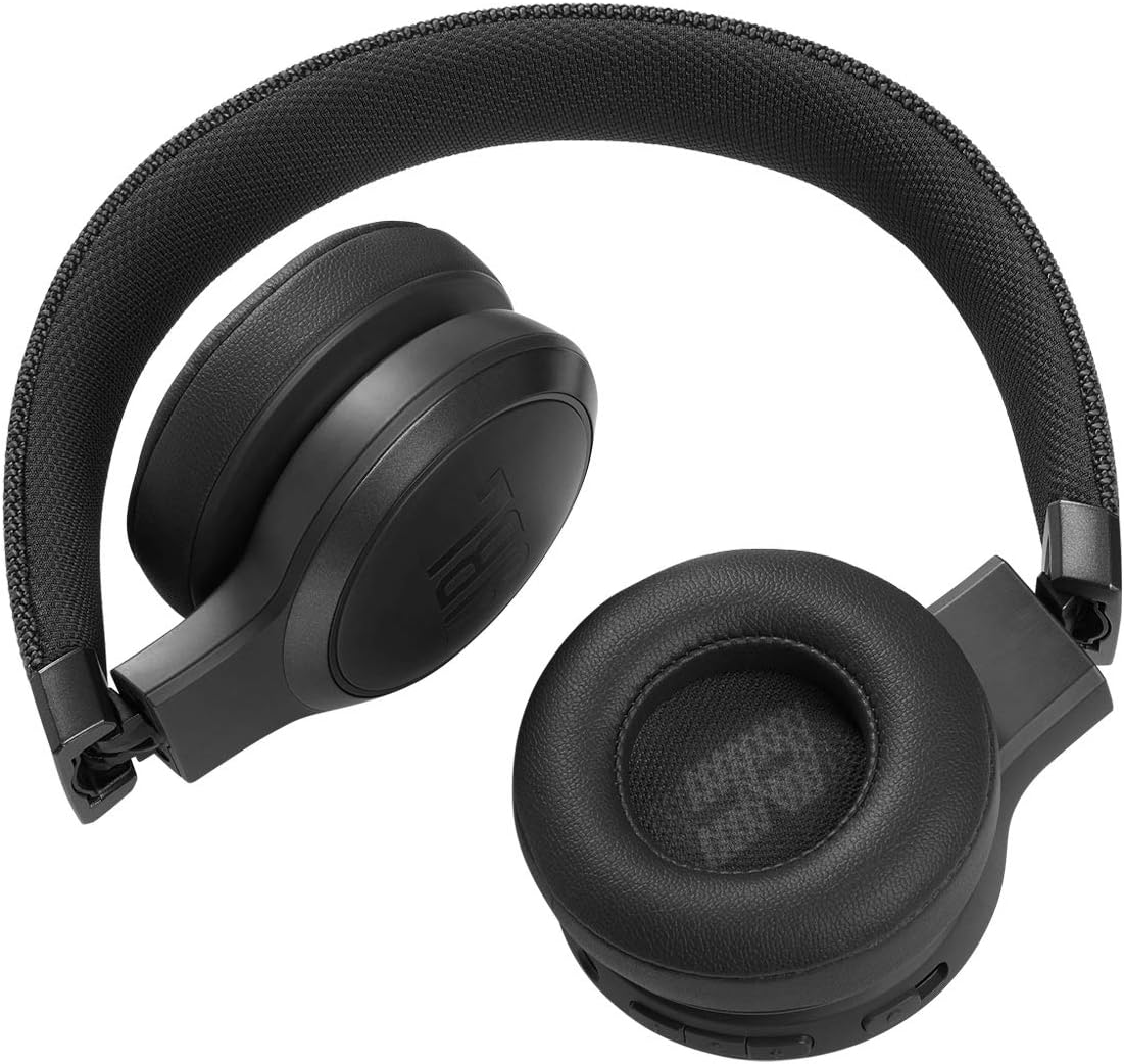 JBL Live 460NC Wireless Noise Cancelling On-Ear Headphones - Black (Certified Refurbished)
