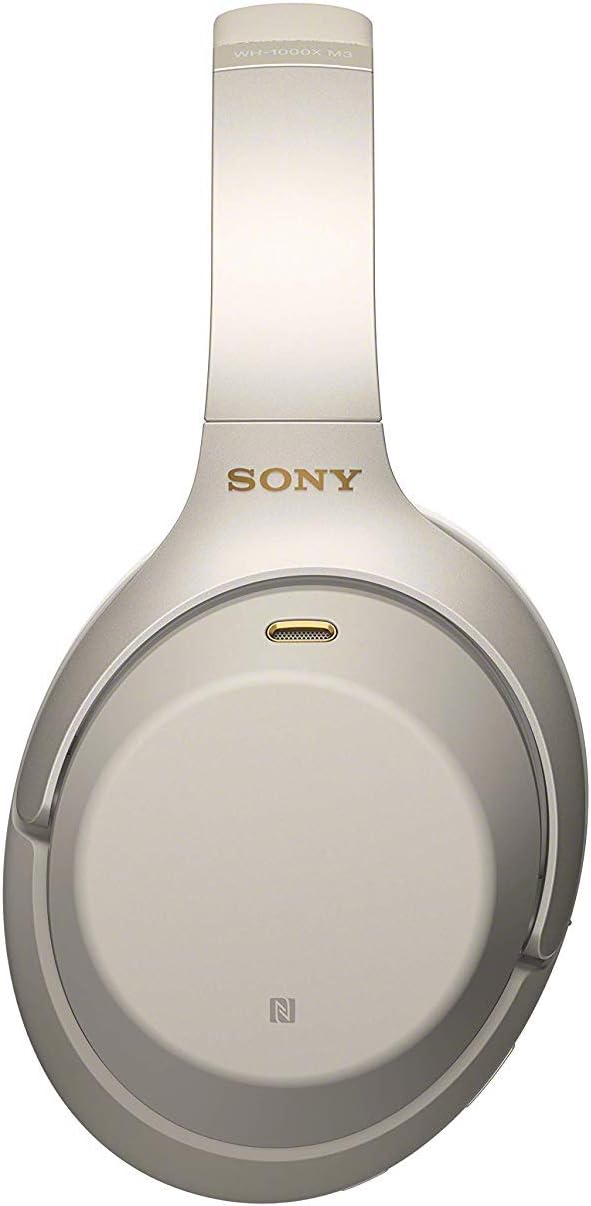 Sony WF-1000XM3 True Wireless Noise Cancelling Over-Ear Headphones - Silver (Certified Refurbished)