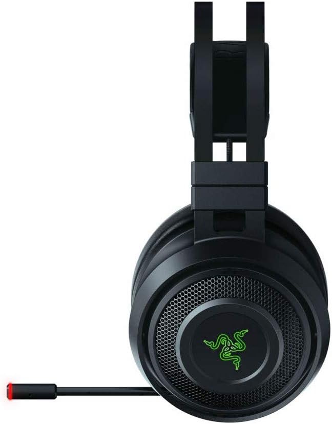 Razer - Nari Ultimate Wireless 7.1 Gaming Headset for PC, PS4 - Black (Pre-Owned)