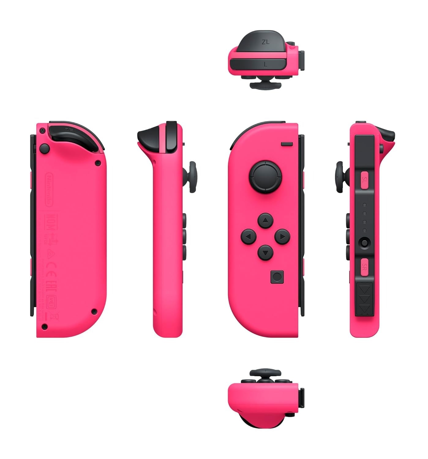 Nintendo Switch Joy-Con (L/R) Wireless Controllers - Neon Pink/Neon Green (Renewed)