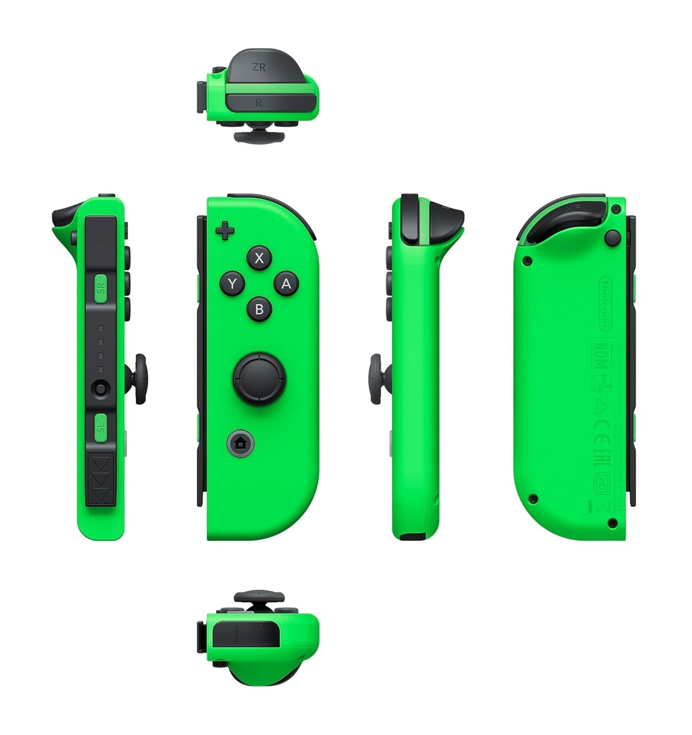 Nintendo Switch Joy-Con (L/R) Wireless Controllers - Neon Pink/Neon Green (Renewed)