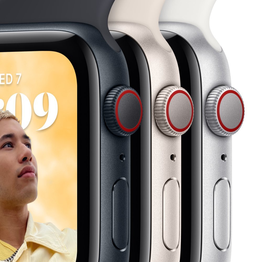 Apple Watch Series 4 GPS+LTE w/ 40MM Space Gray Aluminum Case & Black Sport Band (Renewed)