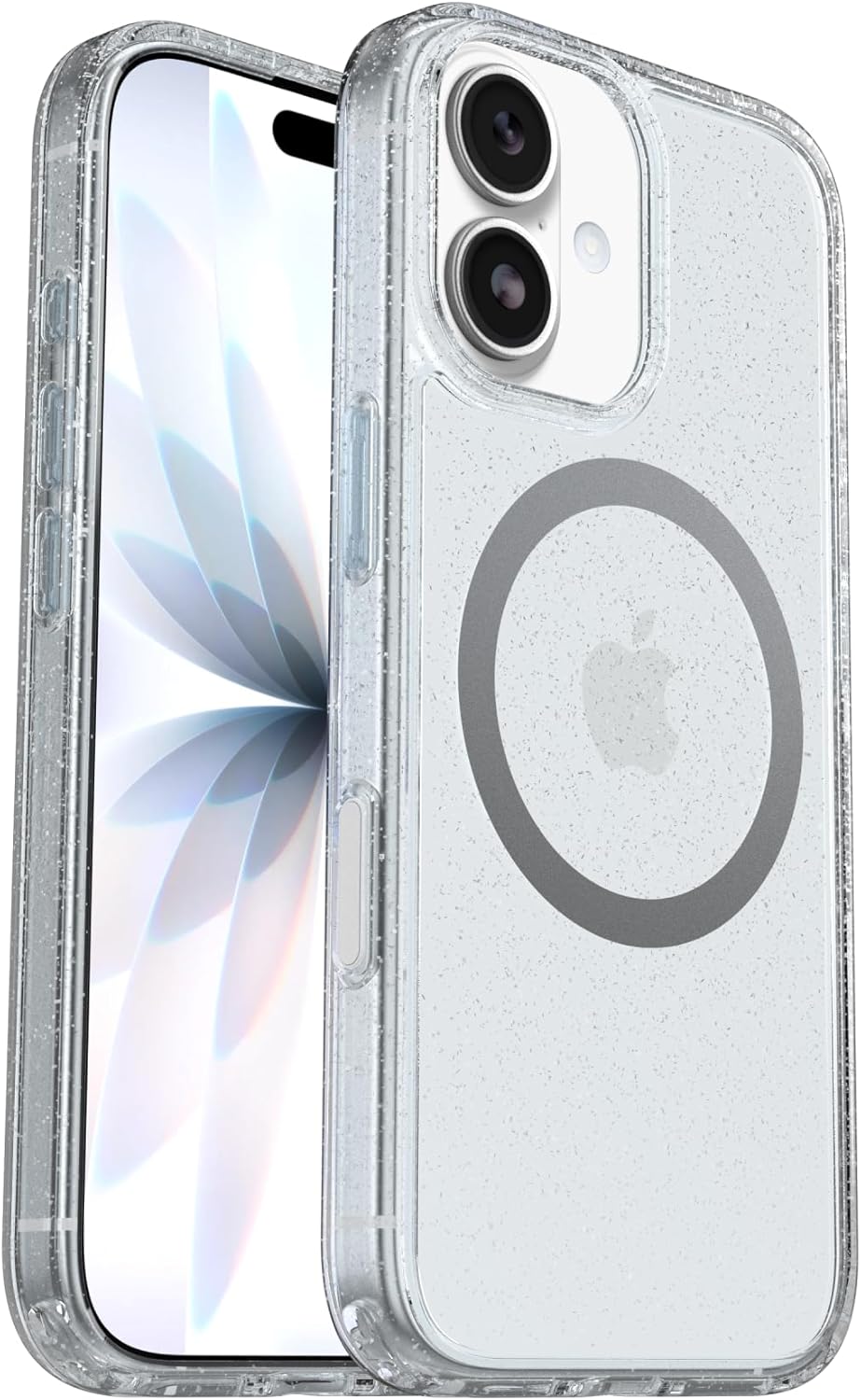 OtterBox SYMMETRY SERIES Clear Camera Control Case for iPhone 17 - Stardust (Renewed)