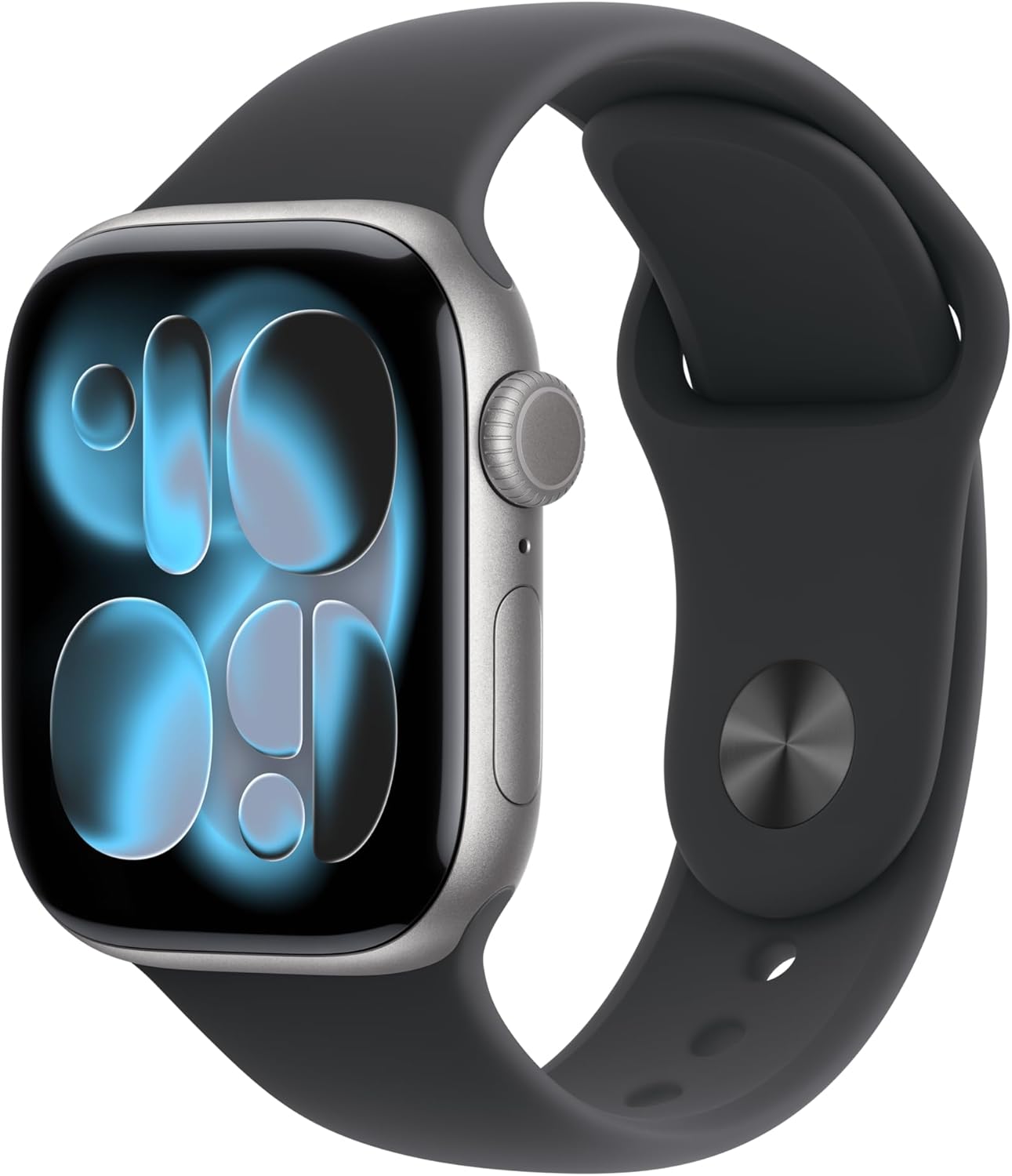 Apple Watch Series 11 (GPS + LTE) 42MM Space Gray Aluminum Case Black Sport Band (Used)