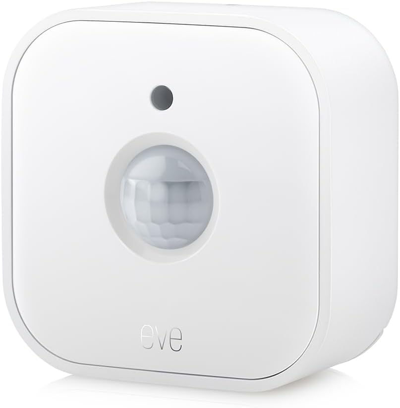 Eve Motion (Matter) Smart Motion Sensor with Light Sensor - 1 Pack - White (Renewed)