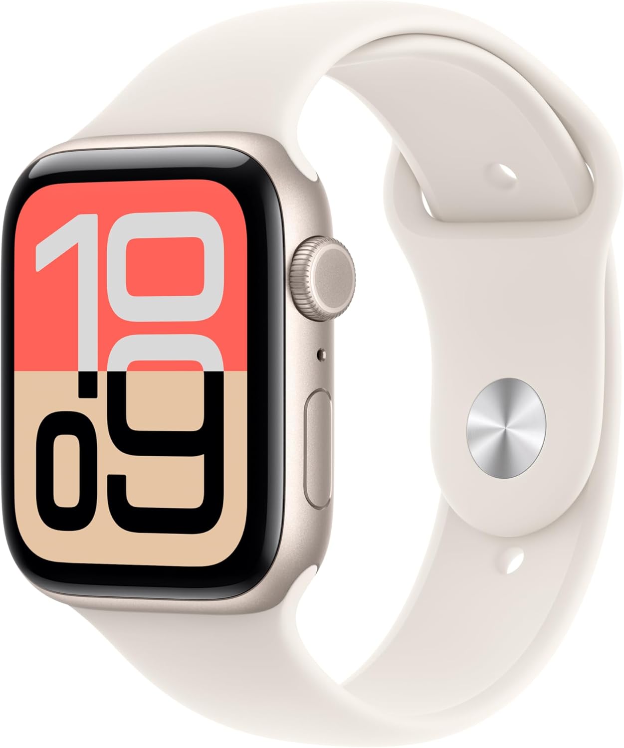Apple Watch SE 3 (Wifi + LTE) 44MM Starlight Aluminum Case Starlight Sport Band (Used)