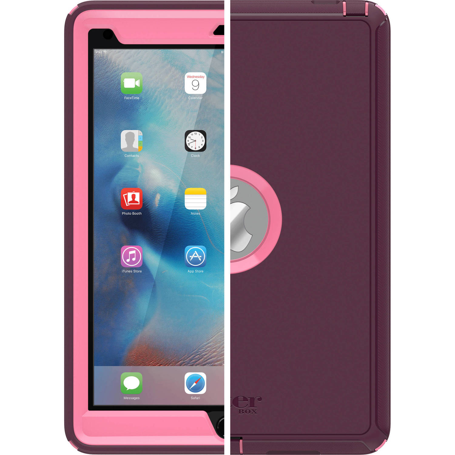 OtterBox DEFENDER SERIES Case for iPad Pro (9.7 inch) - Very Berry (Renewed)