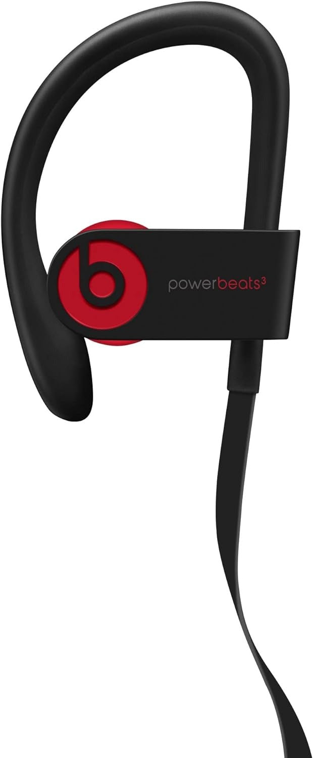 Beats By Dr. Dre PowerBeats3 Wireless In-Ear Headphones - Defiant Black-Red (Pre-Owned)