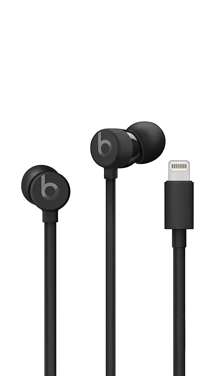 Beats By Dr. Dre UrBeats3 Wired In-Ear Headphones w/ Lightning Connector - Black (Certified Refurbished)