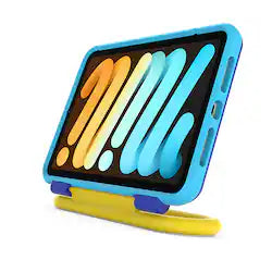 OtterBox Kids EasyClean Case with Screen Protector for iPad mini (6th gen) - Blued Together (Renewed)