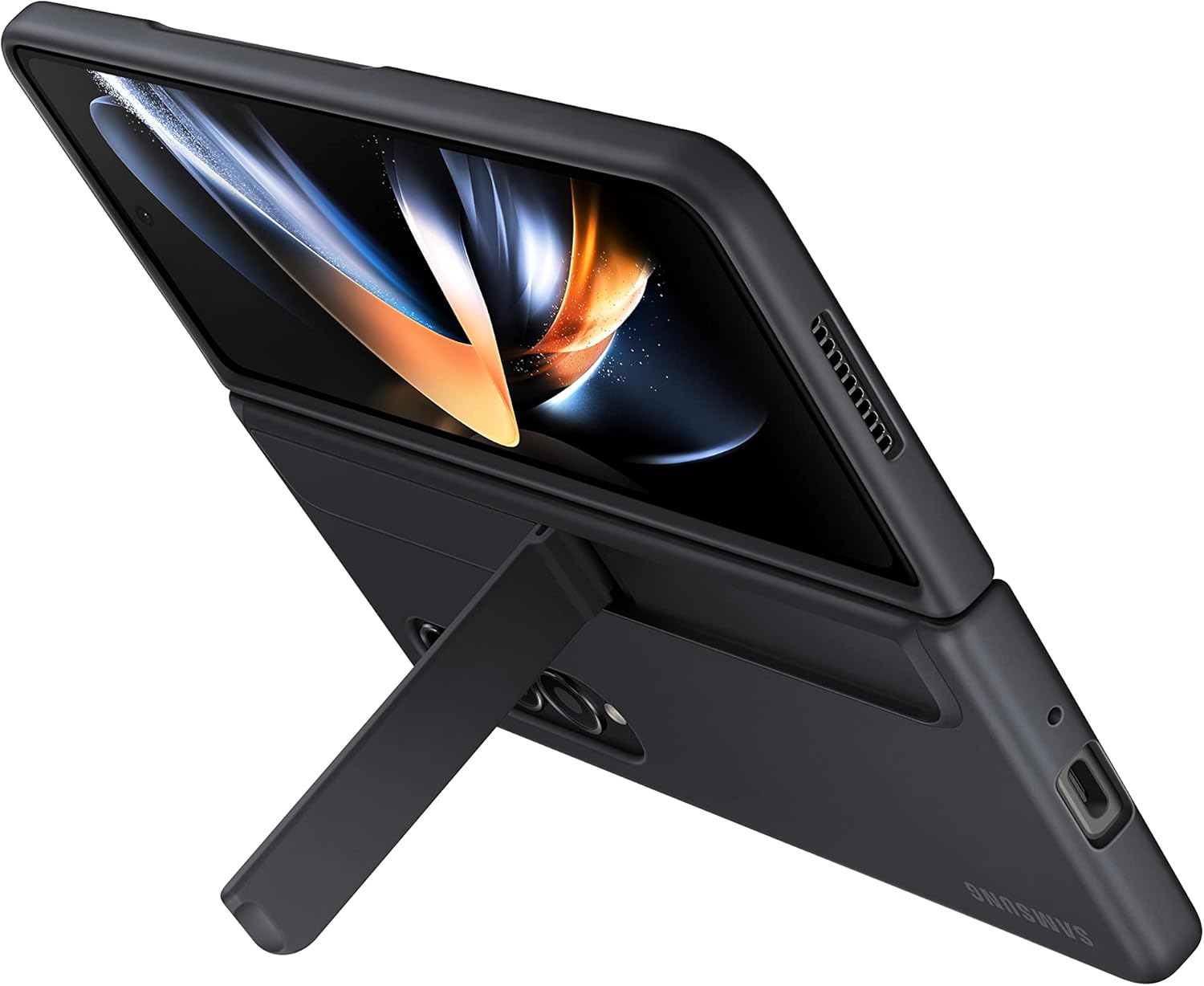 Samsung Galaxy Z Fold4 Standing Cover with Pen - Black (Refurbished)