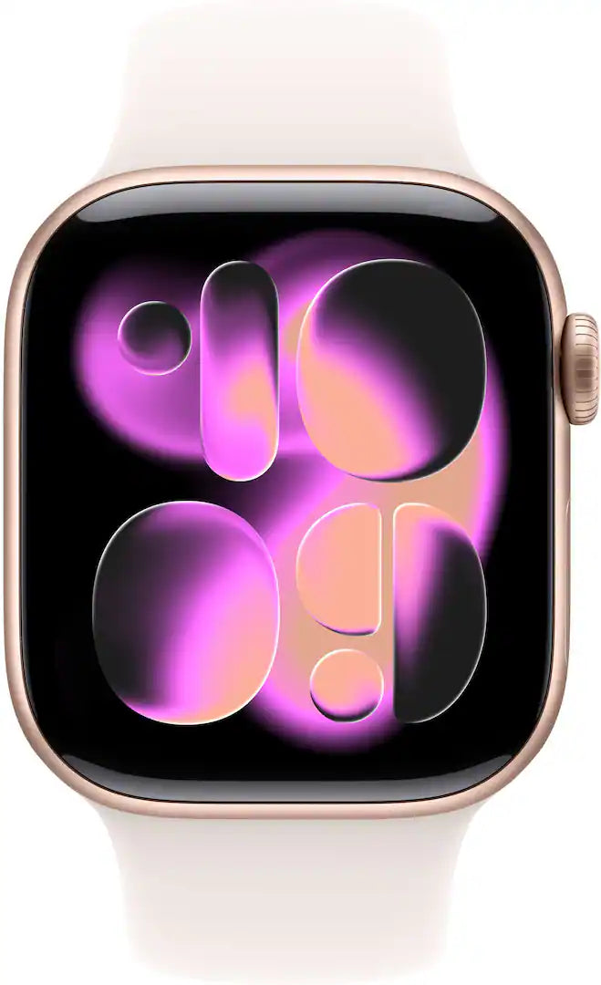 Apple Watch Series 11 (GPS) 42MM Rose Gold Aluminum Case Light Blush Sport Band (Used)