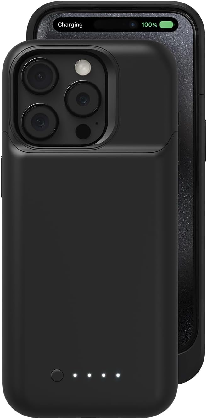 Mophie Juice Pack iPhone 15 Pro - Black (Refurbished)