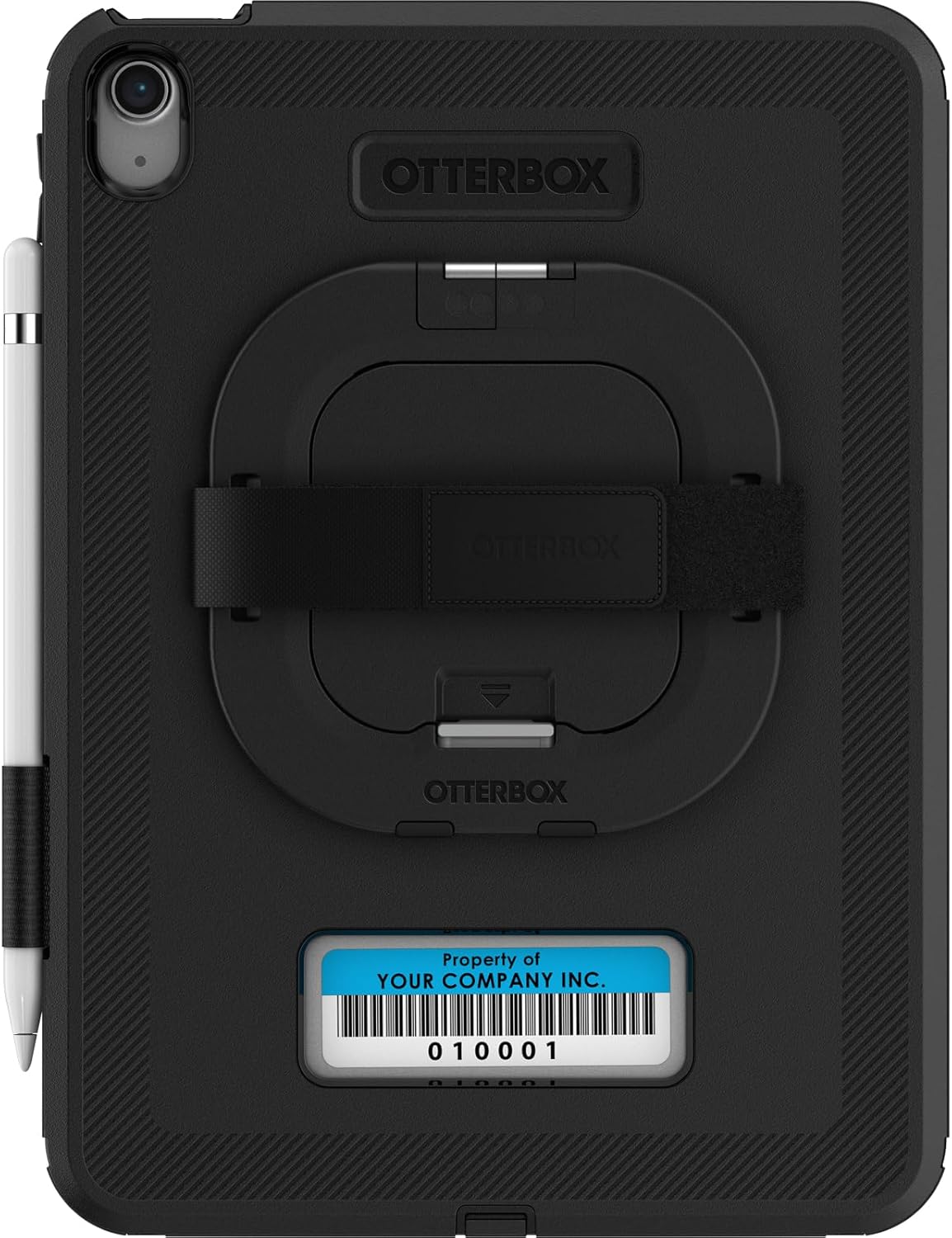 OtterBox DEFENDER SERIES Case w/kickstand/Handstrap for iPad 10th gen/A16 - Black (Renewed)