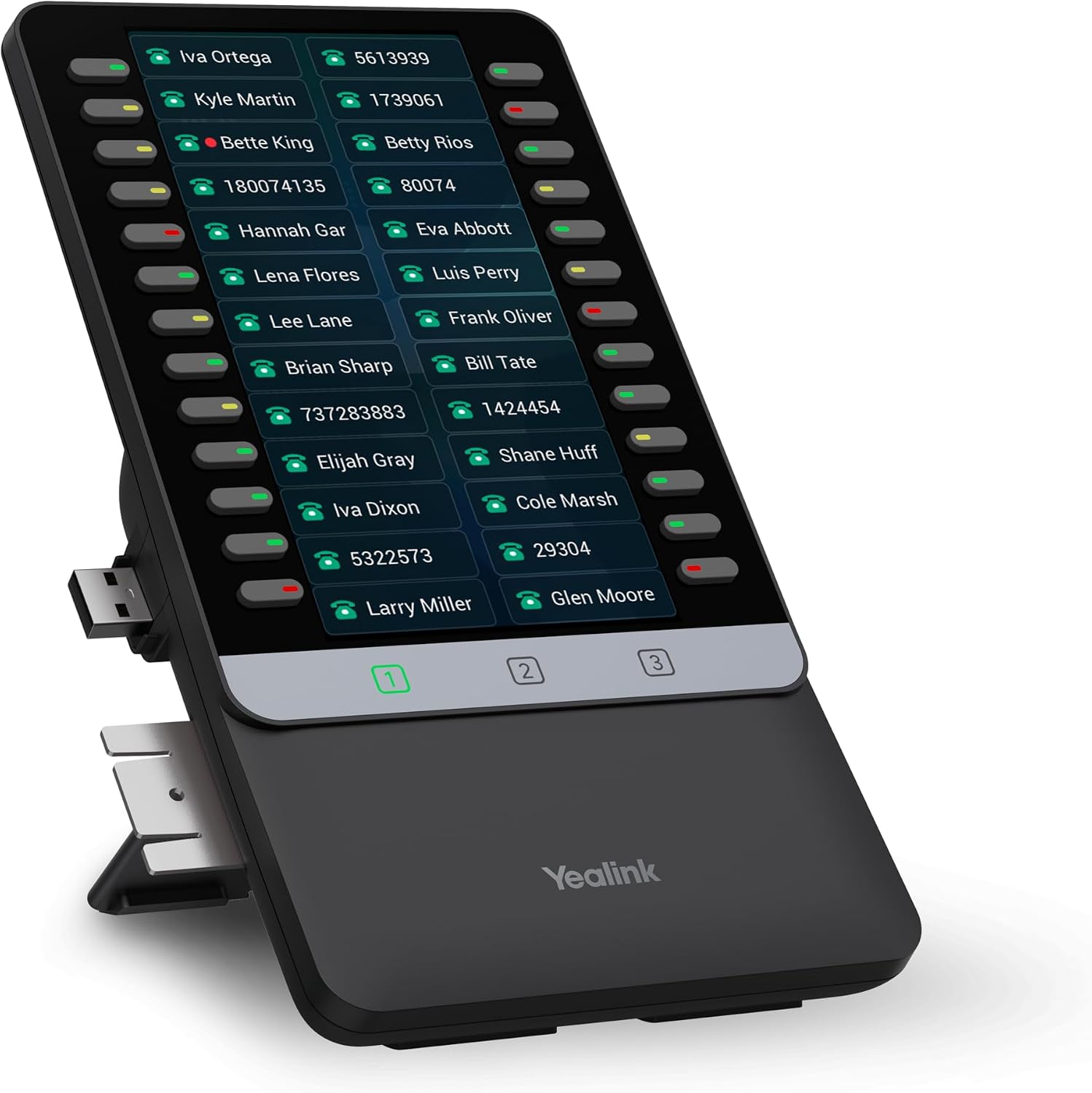 Yealink EXP55 Color Expansion Module - Gray (Renewed)