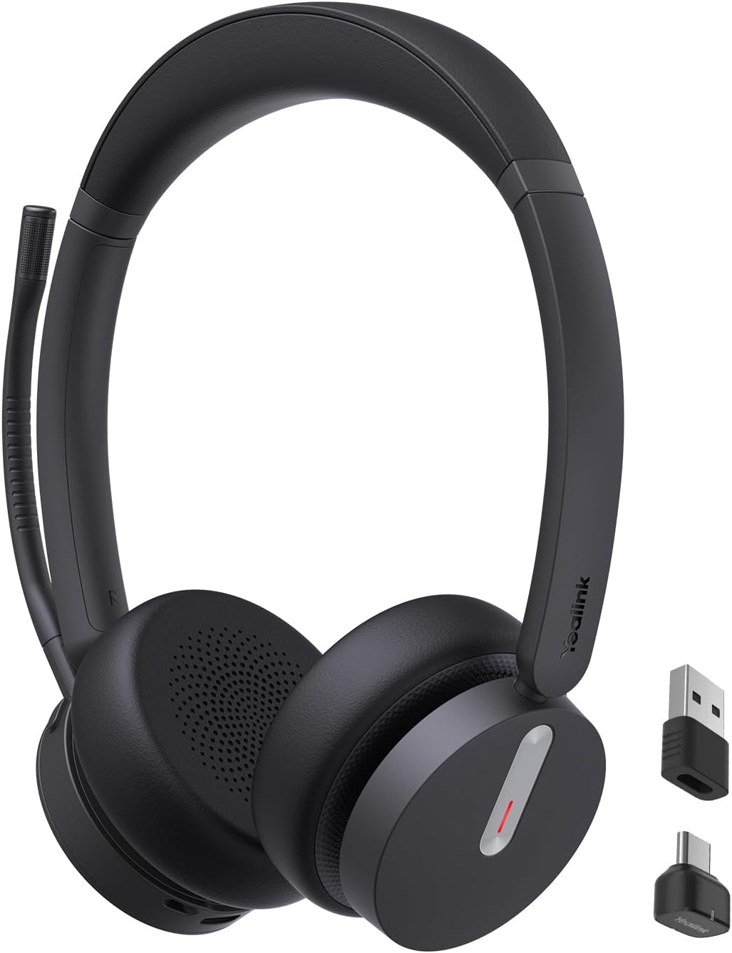 Yealink BH70 Dual UC Bluetooth Headset with Mic - Black (Renewed)