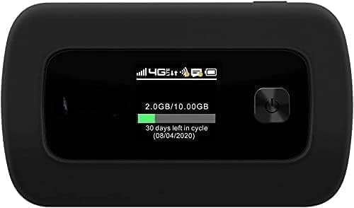 Reliance Orbic Speed 4G LTE Mobile Hotspot (RC400L) – Black (Refurbished)