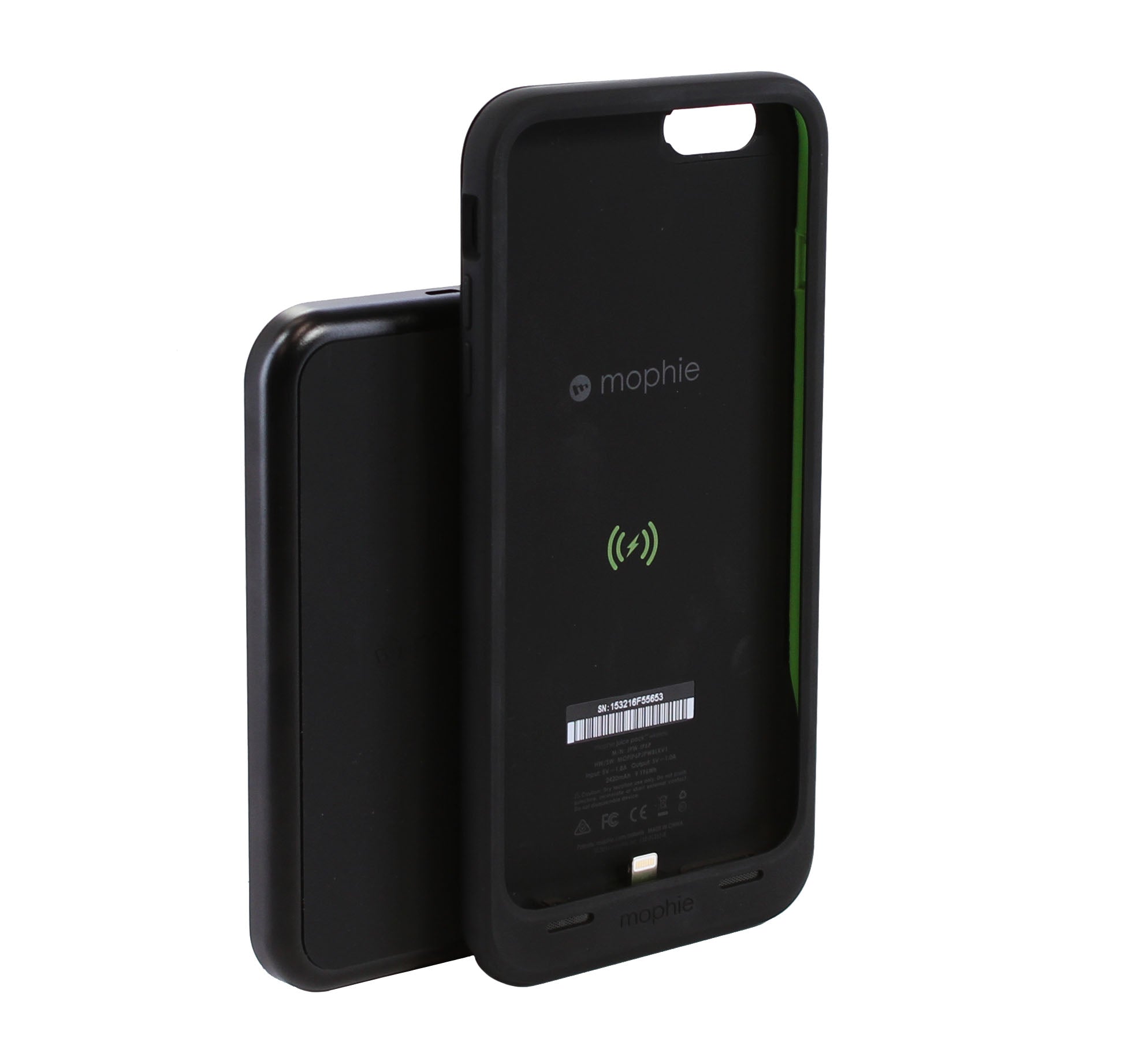 Mophie Juice Pack Wireless & Charging Base for iPhone 6s Plus/6 Plus - Black (Certified Refurbished)