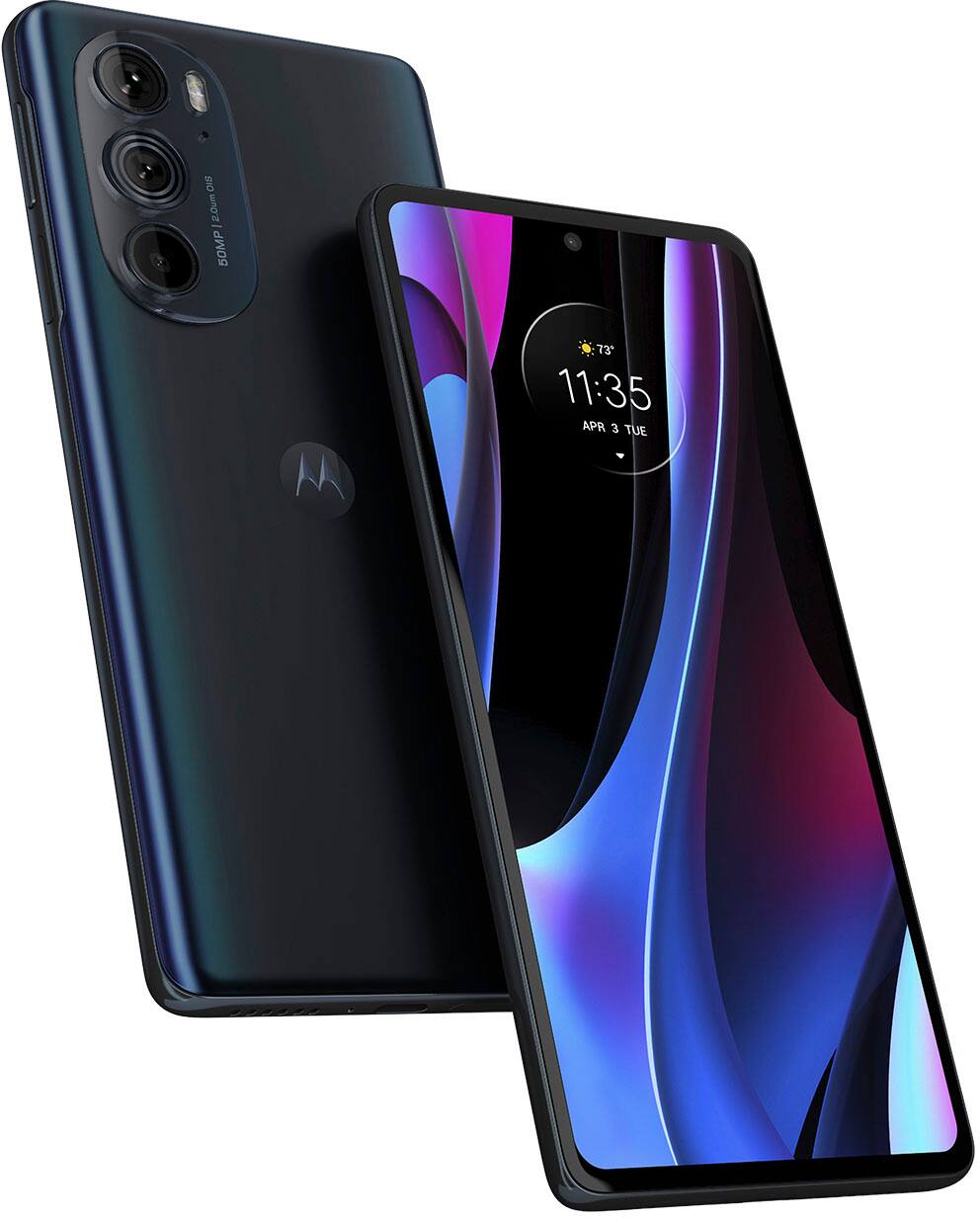 Motorola Moto Edge+ 256GB (Unlocked) - Cosmos Blue (Pre-Owned)