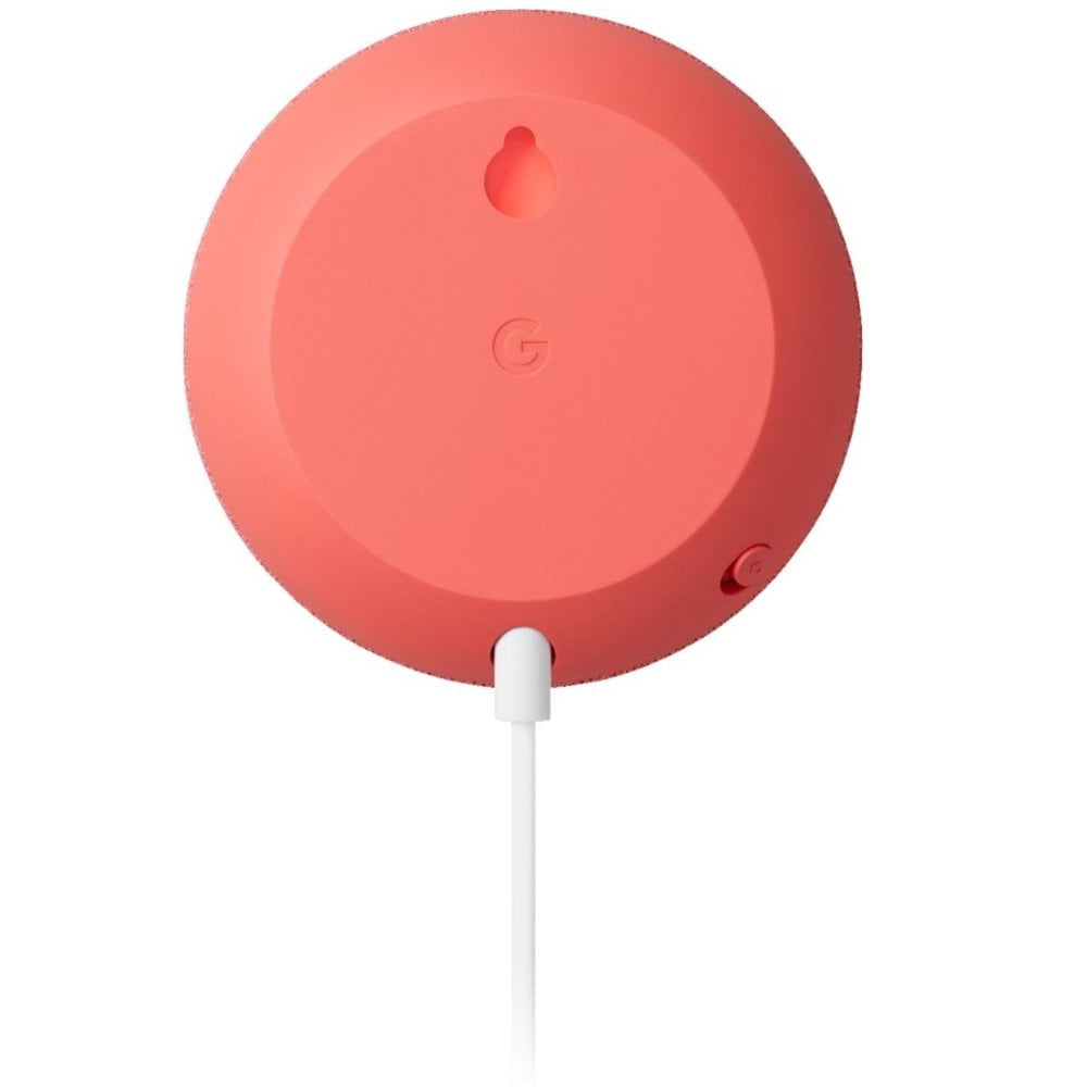 Google Home Mini Smart Speaker w/ Google Assistant - Coral Pink