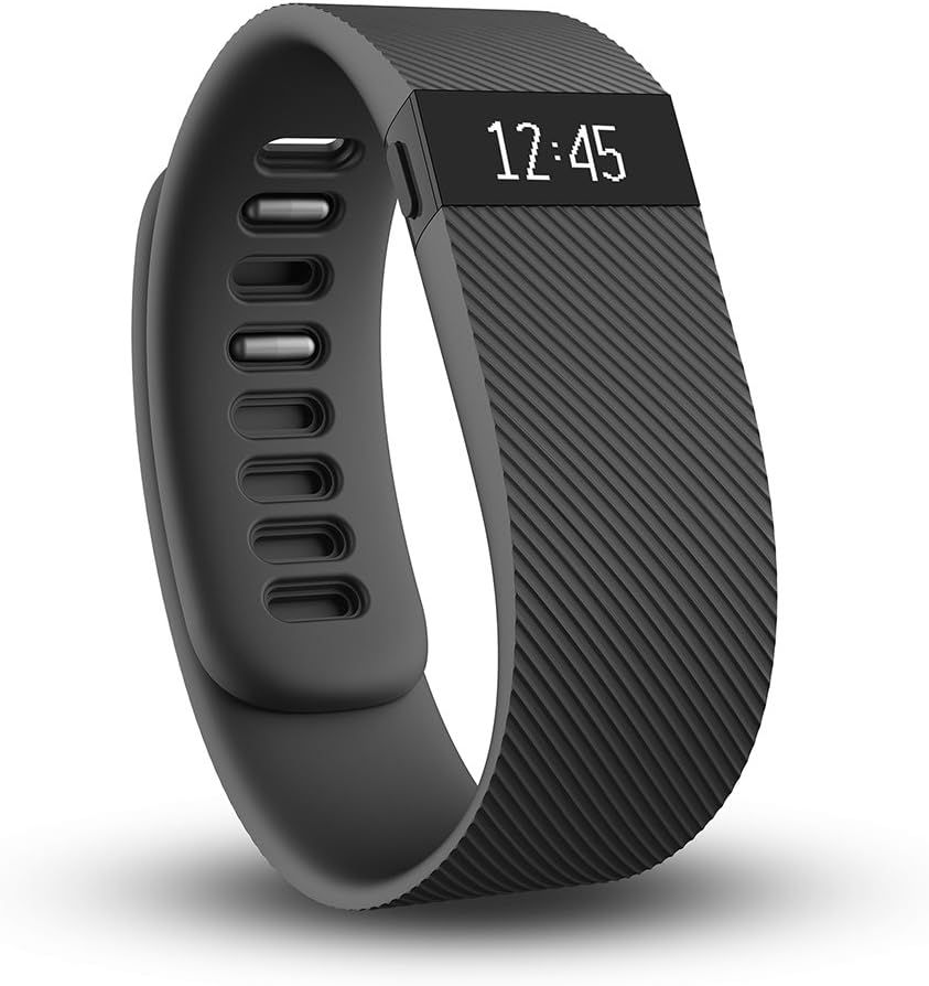 Fitbit Charge Wireless Activity Wristband  - Large - Black (New)